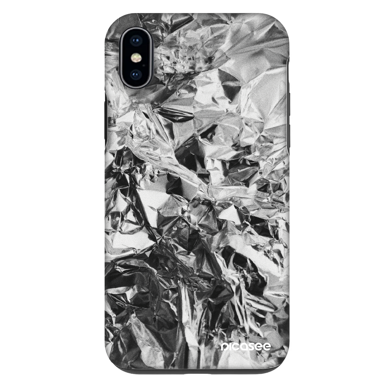 Picasee Fashion Case na Apple iPhone XS Max - Chrome