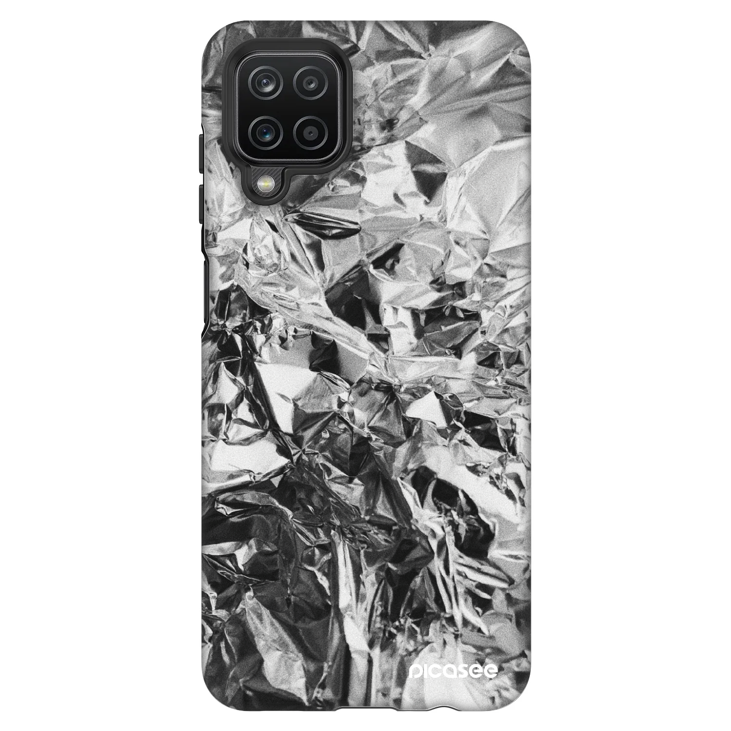 Picasee Fashion Case na Samsung Galaxy A12 A125F - Chrome