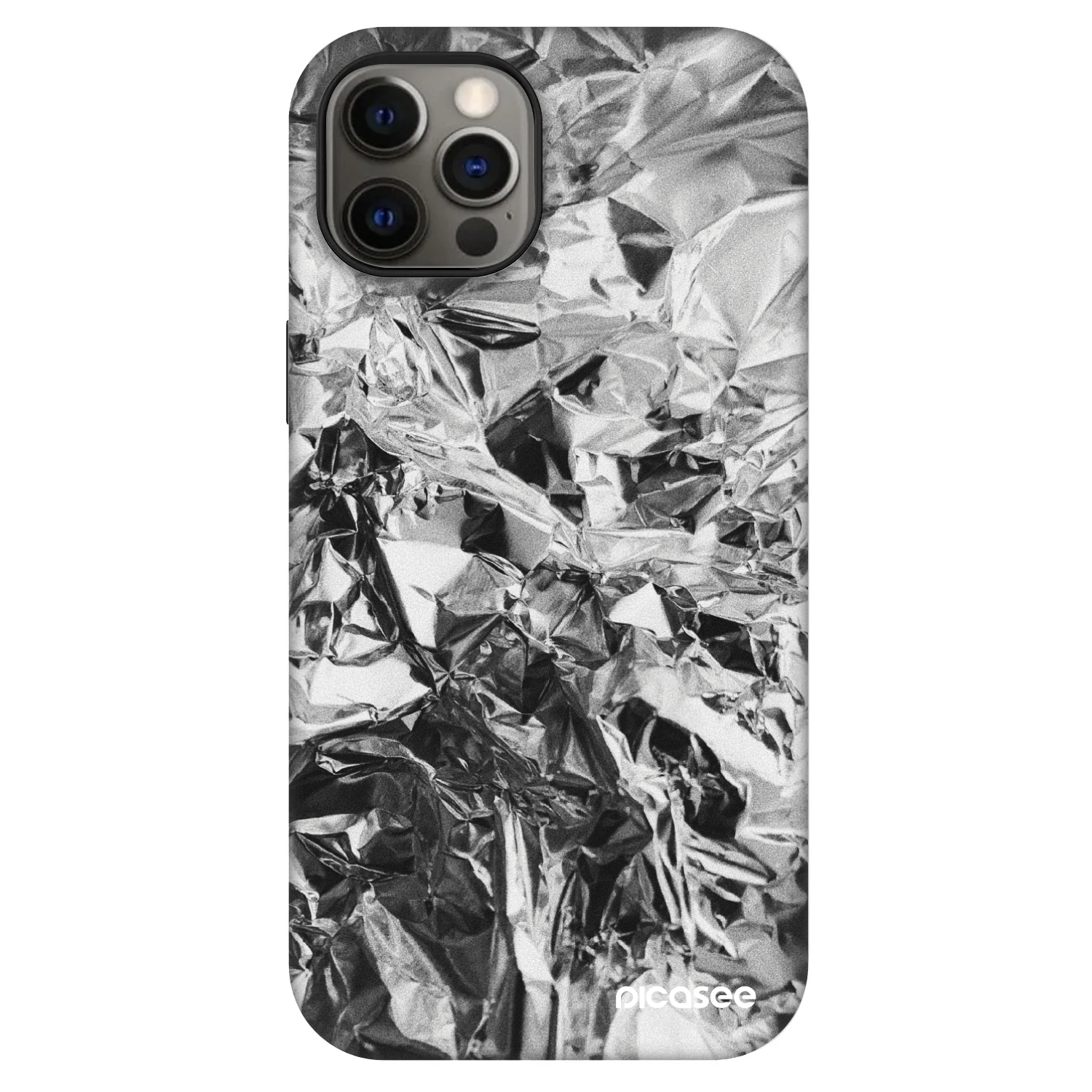 Picasee Fashion Case MagSafe na Apple iPhone 12 - Chrome