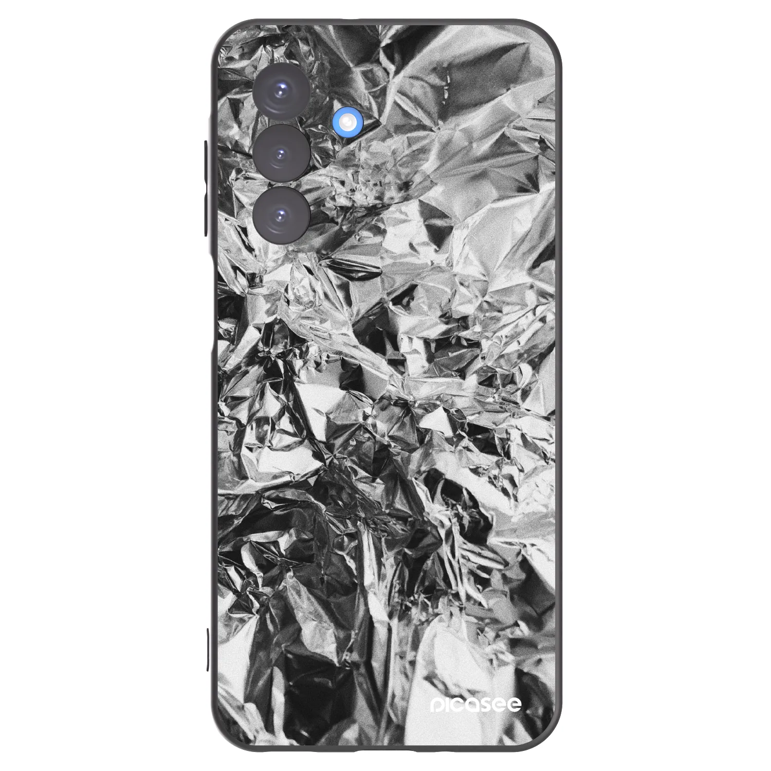 Picasee silikonowe czarne etui na Samsung Galaxy A17 5G - Chrome