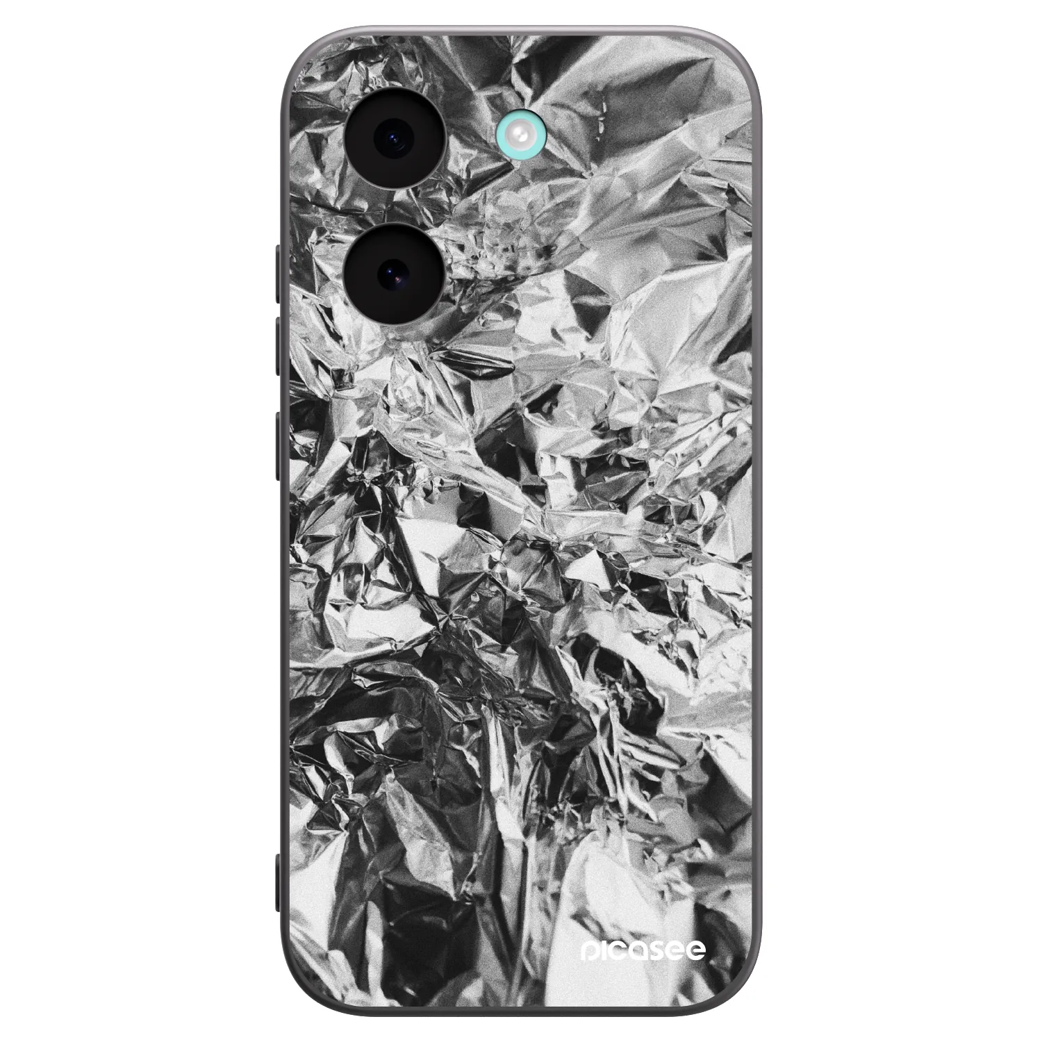 Picasee silikonowe czarne etui na Xiaomi Poco X8 Pro - Chrome