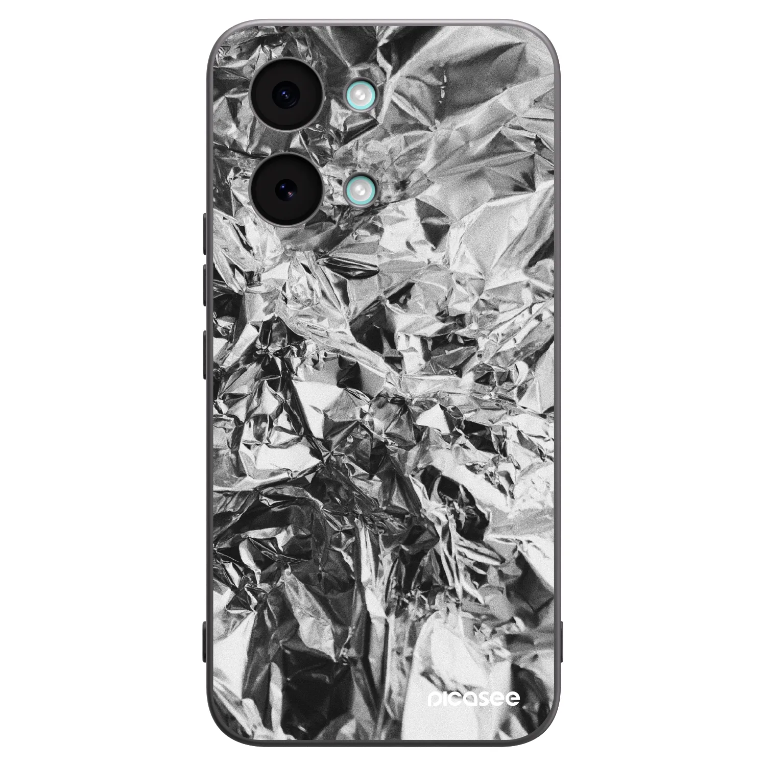 Picasee silikonowe czarne etui na Xiaomi Poco X8 Pro Max - Chrome