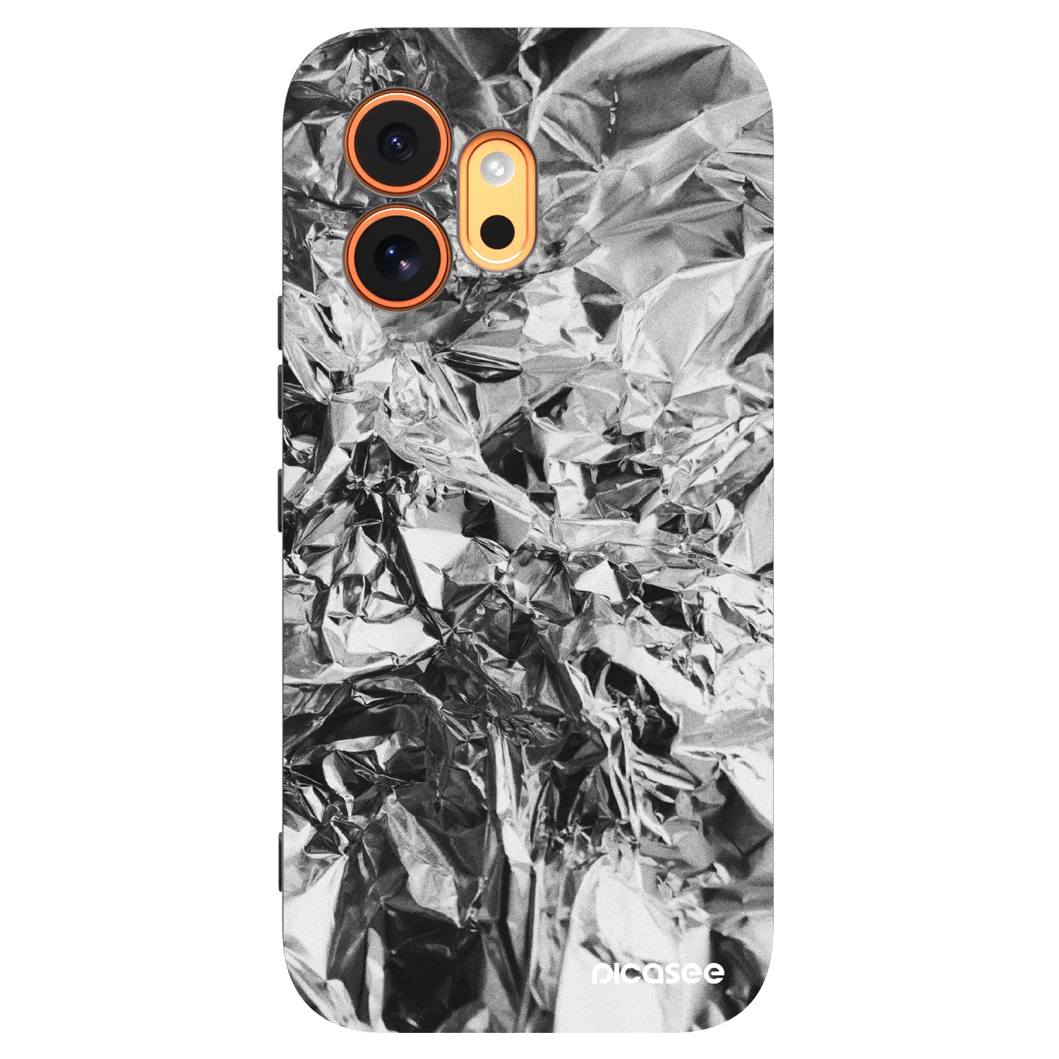 Picasee silikonowe czarne etui na Honor 600 - Chrome