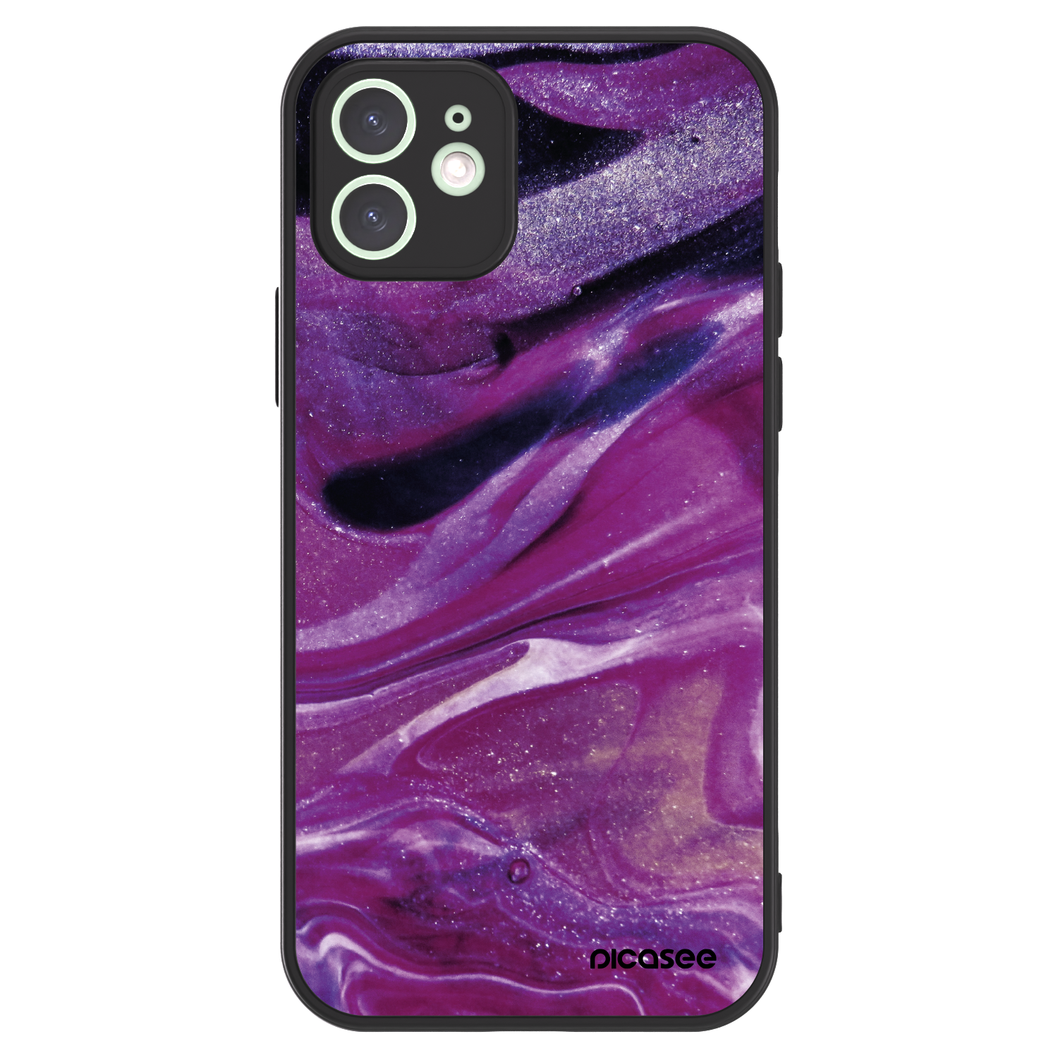 Picasee ULTIMATE CASE na Apple iPhone 12 - Purple glitter
