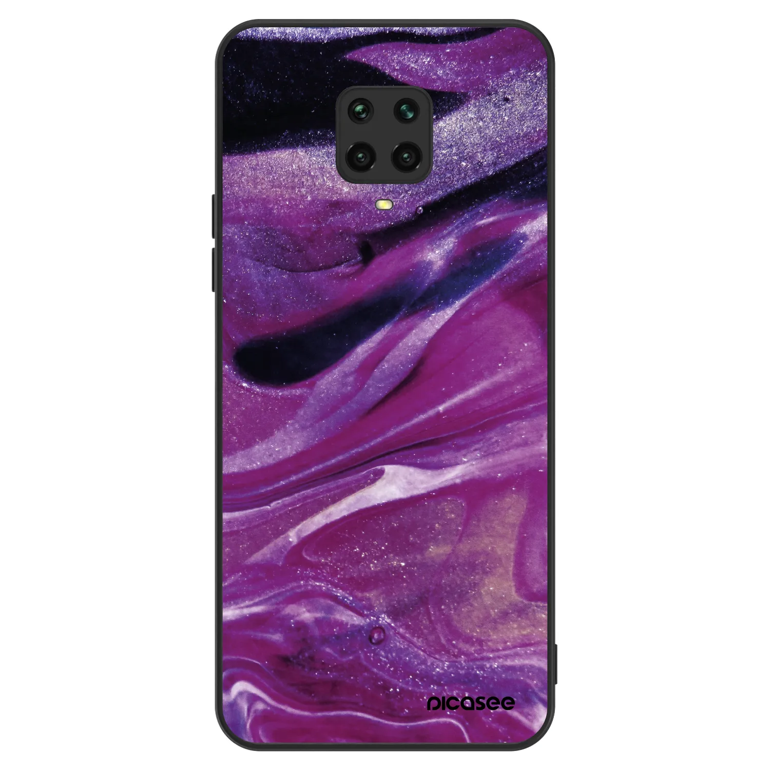 Picasee ULTIMATE CASE na Xiaomi Redmi Note 9S - Purple glitter