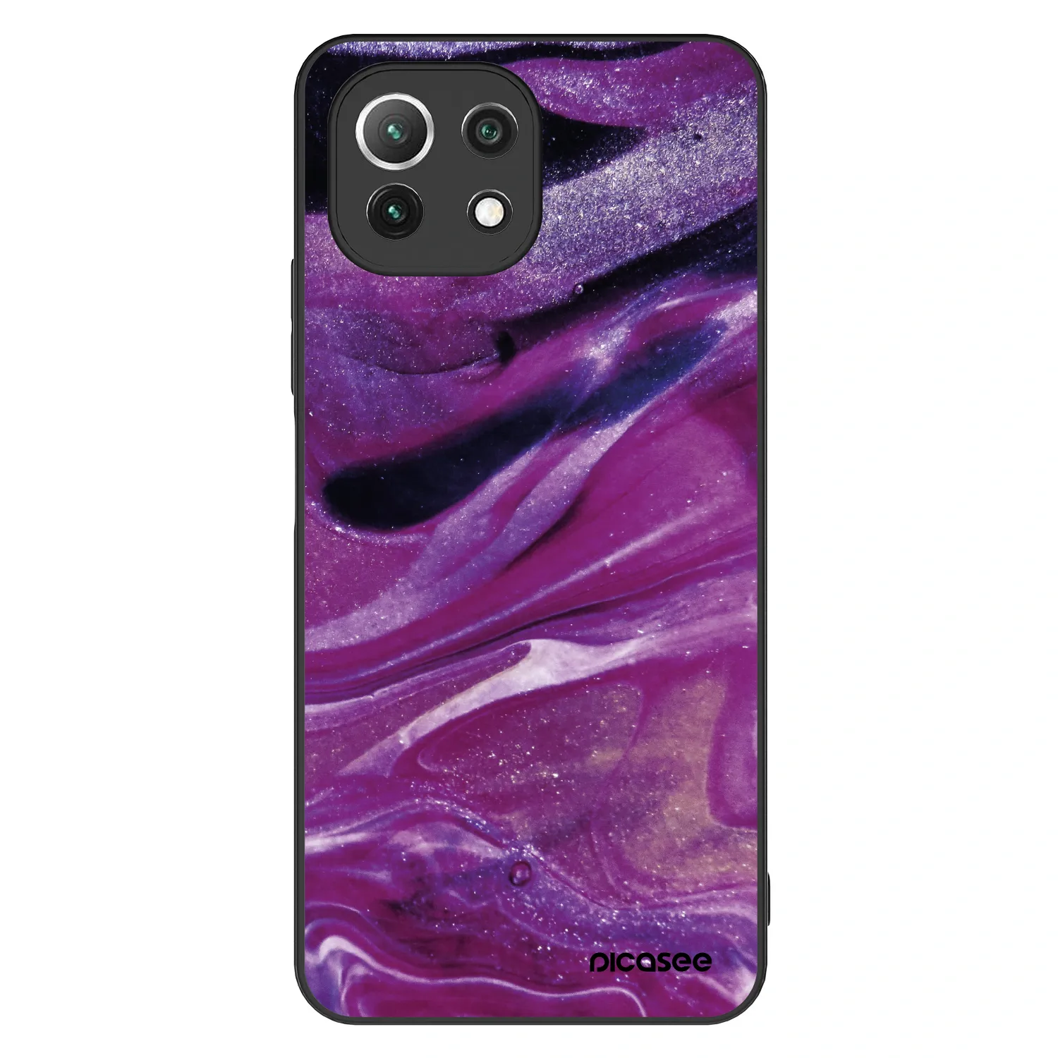 Picasee ULTIMATE CASE na Xiaomi Mi 11 Lite - Purple glitter