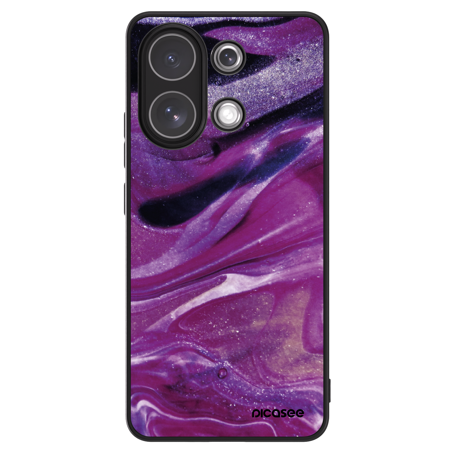 Picasee ULTIMATE CASE na Xiaomi Redmi Note 13 4G - Purple glitter