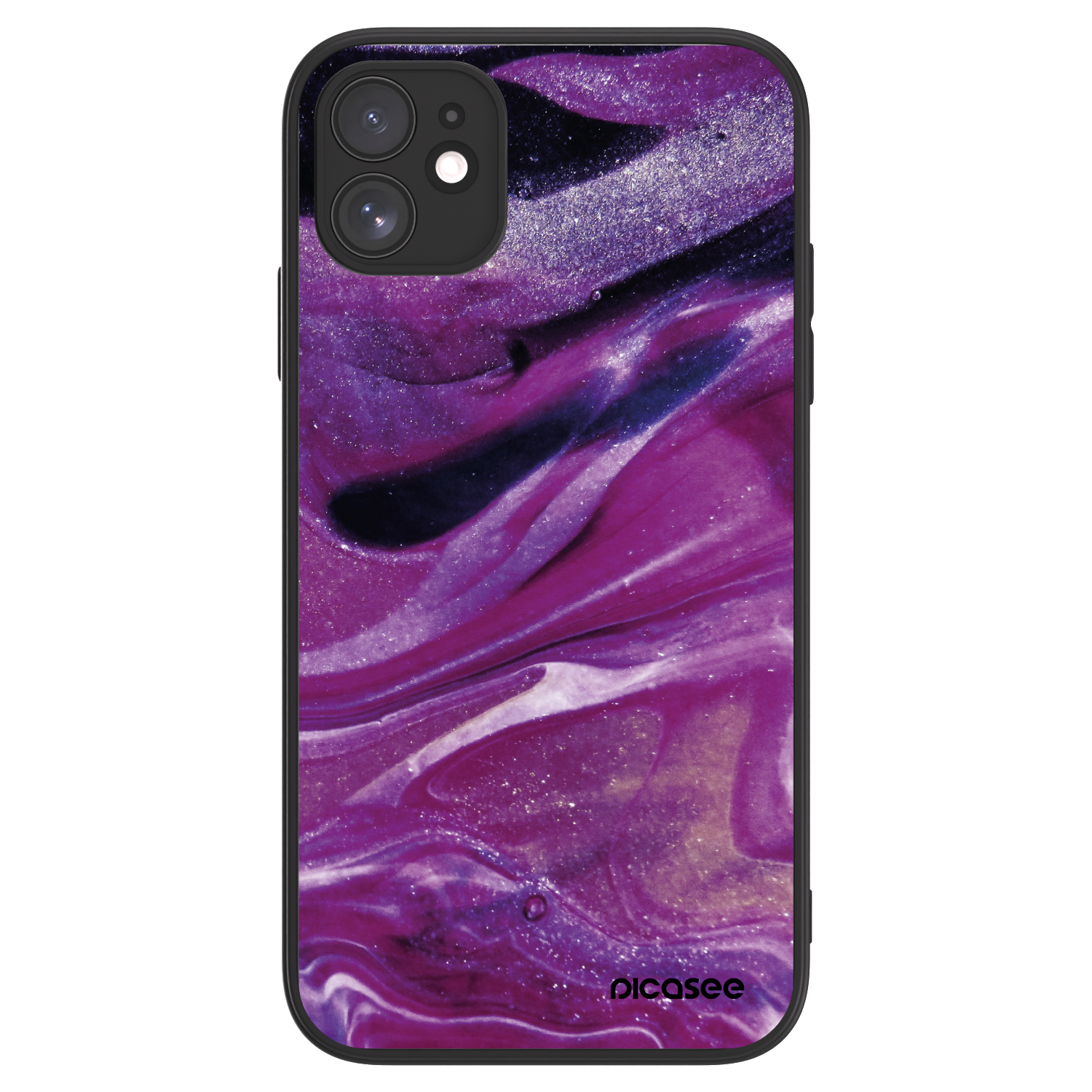 Picasee ULTIMATE CASE na Apple iPhone 11 - Purple glitter