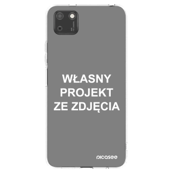 Picasee silikonowe przeźroczyste etui na Huawei Y5P - Własny projekt ze zdjęcia