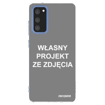 Picasee silikonowe przeźroczyste etui na Samsung Galaxy S20 FE - Własny projekt ze zdjęcia