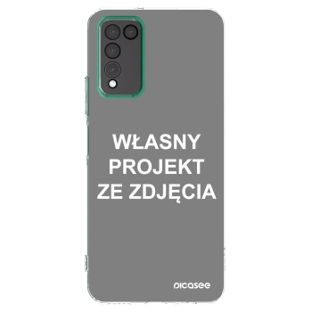 Picasee silikonowe przeźroczyste etui na Honor 10X Lite - Własny projekt ze zdjęcia