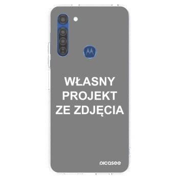 Etui na Motorola Moto G8 - Własny projekt ze zdjęcia