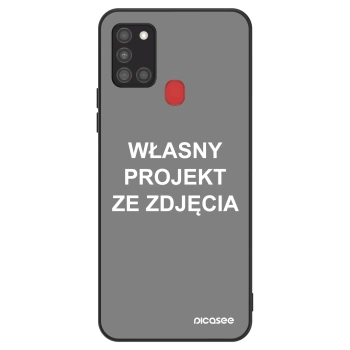 Etui na Samsung Galaxy A21s - Własny projekt ze zdjęcia