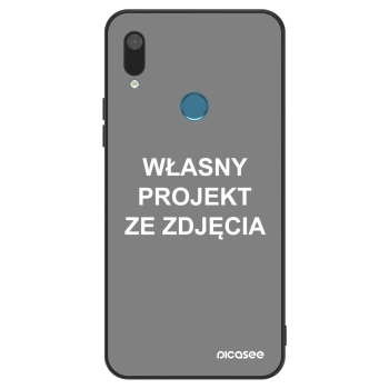 Etui na Huawei Y7 2019 - Własny projekt ze zdjęcia