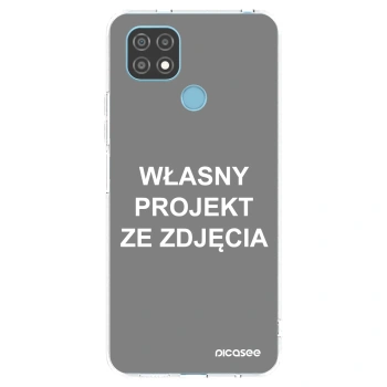 Picasee silikonowe przeźroczyste etui na Realme C21 - Własny projekt ze zdjęcia