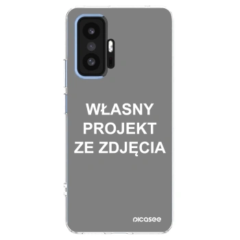 Picasee silikonowe przeźroczyste etui na Xiaomi 11T - Własny projekt ze zdjęcia