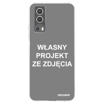 Picasee silikonowe przeźroczyste etui na Vivo Y72 5G - Własny projekt ze zdjęcia