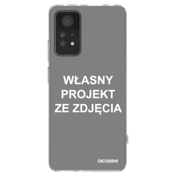 Picasee silikonowe przeźroczyste etui na Xiaomi Redmi Note 11 Pro 5G - Własny projekt ze zdjęcia