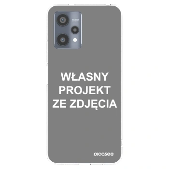 Picasee silikonowe przeźroczyste etui na Realme 9 Pro 5G - Własny projekt ze zdjęcia