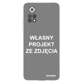 Picasee silikonowe przeźroczyste etui na Xiaomi Poco X4 Pro 5G - Własny projekt ze zdjęcia