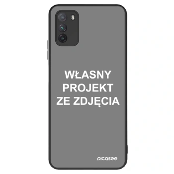 Etui na Xiaomi Poco M3 - Własny projekt ze zdjęcia