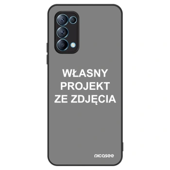 Etui na OPPO Reno 5 5G - Własny projekt ze zdjęcia
