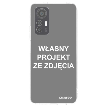 Picasee silikonowe przeźroczyste etui na Xiaomi 12 Lite - Własny projekt ze zdjęcia