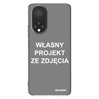 Picasee silikonowe przeźroczyste etui na Honor X7 - Własny projekt ze zdjęcia
