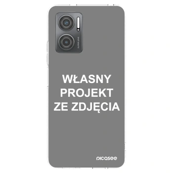 Picasee silikonowe przeźroczyste etui na Xiaomi Redmi 10 5G - Własny projekt ze zdjęcia