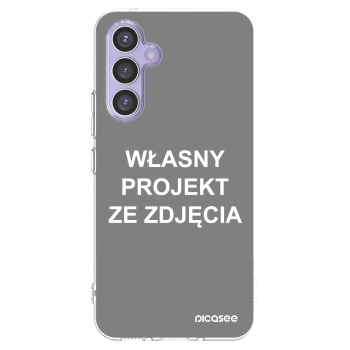 Picasee silikonowe przeźroczyste etui na Samsung Galaxy A54 5G A546B - Własny projekt ze zdjęcia
