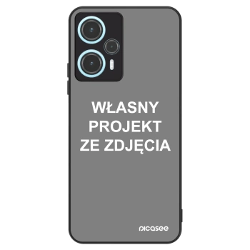 Etui na Xiaomi Poco F5 - Własny projekt ze zdjęcia