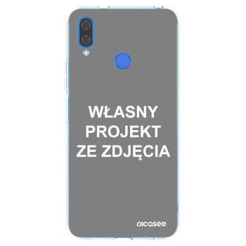 Picasee silikonowe przeźroczyste etui na Huawei Nova 3 - Własny projekt ze zdjęcia