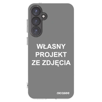 Picasee silikonowe przeźroczyste etui na Samsung Galaxy S23 FE S711B - Własny projekt ze zdjęcia