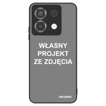 Etui na Xiaomi Poco X6 - Własny projekt ze zdjęcia