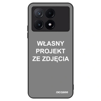 Etui na Xiaomi Poco X6 Pro - Własny projekt ze zdjęcia