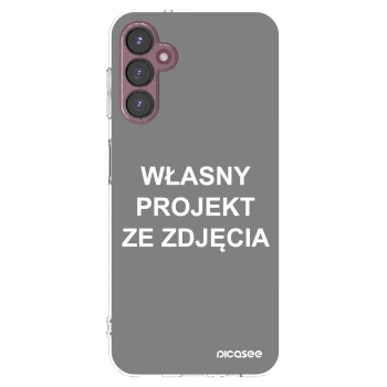 Picasee silikonowe przeźroczyste etui na Samsung Galaxy A05s A057G - Własny projekt ze zdjęcia