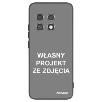 Picasee silikonowe czarne etui na OnePlus 11 5G - Własny projekt ze zdjęcia