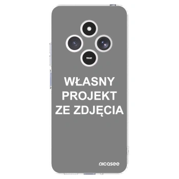 Picasee silikonowe przeźroczyste etui na Xiaomi Redmi 14C - Własny projekt ze zdjęcia
