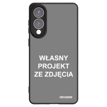 Picasee silikonowe czarne etui na Samsung Galaxy S25 Edge 5G - Własny projekt ze zdjęcia