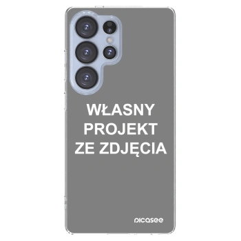 Picasee silikonowe przeźroczyste etui na Samsung Galaxy S25 Ultra 5G - Własny projekt ze zdjęcia