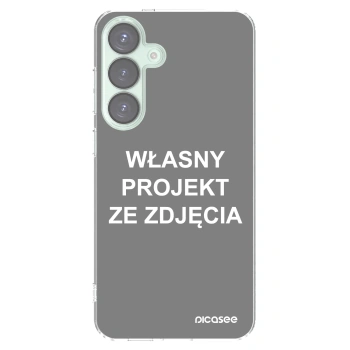 Picasee silikonowe przeźroczyste etui na Samsung Galaxy S25+ 5G - Własny projekt ze zdjęcia