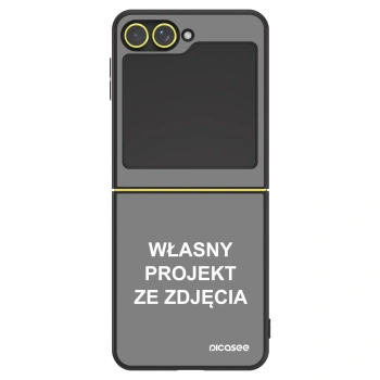 Etui na Samsung Galaxy Z Flip6 5G - Własny projekt ze zdjęcia