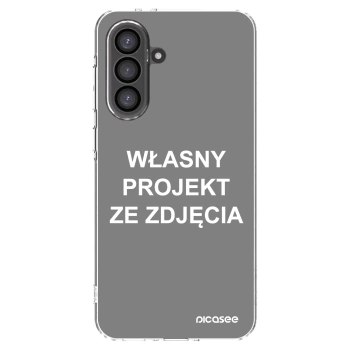 Picasee silikonowe przeźroczyste etui na Samsung Galaxy A56 5G A566B - Własny projekt ze zdjęcia