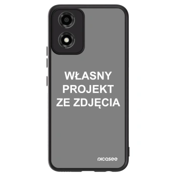 Etui na Motorola Moto E14 - Własny projekt ze zdjęcia
