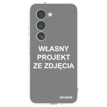 Picasee silikonowe przeźroczyste etui na Xiaomi Redmi 15 5G - Własny projekt ze zdjęcia