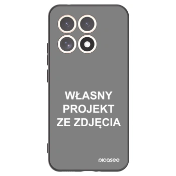 Picasee silikonowe czarne etui na Xiaomi 15T - Własny projekt ze zdjęcia