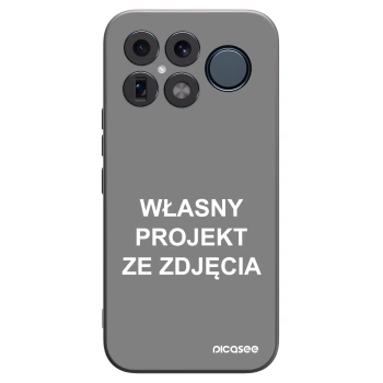 Picasee silikonowe czarne etui na Xiaomi Poco F8 Ultra - Własny projekt ze zdjęcia