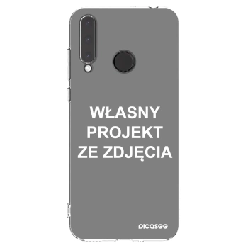 Picasee silikonowe przeźroczyste etui na Honor 20 Lite - Własny projekt ze zdjęcia
