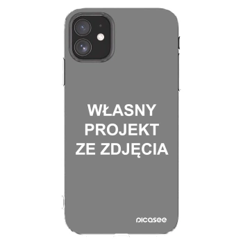 Picasee silikonowe przeźroczyste etui na Apple iPhone 11 - Własny projekt ze zdjęcia
