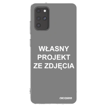 Picasee silikonowe przeźroczyste etui na Samsung Galaxy S20+ G985F - Własny projekt ze zdjęcia
